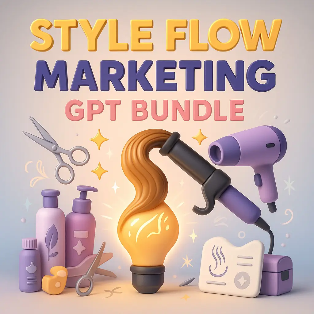 Style Flow Marketing GPT Bundle for Hair Salon
